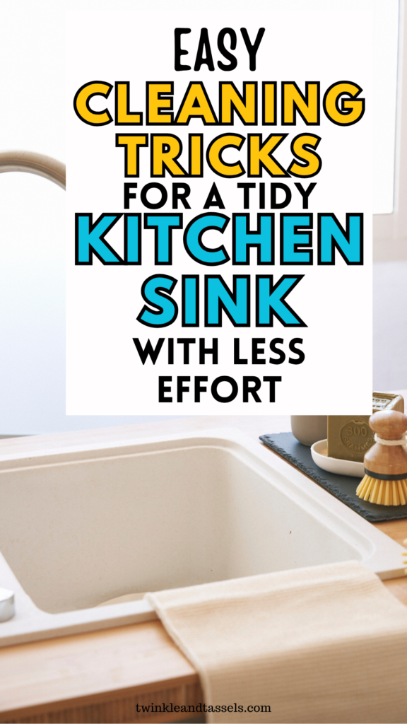 KITCHEN SINK CLEANING HACKS
