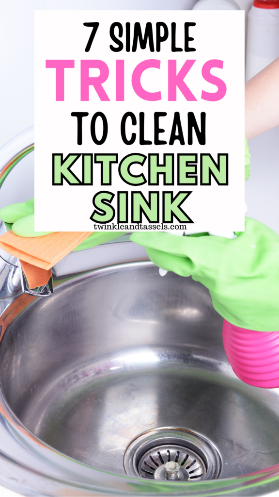 KITCHEN SINK CLEANING HACKS