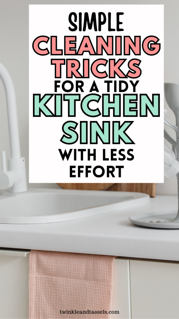 KITCHEN SINK CLEANING HACKS