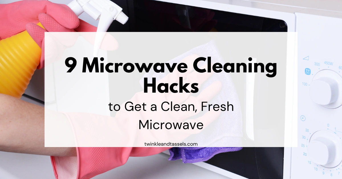 MICROWAVE CLEANING HACKS