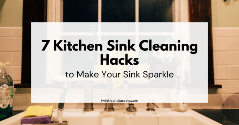 KITCHEN SINK CLEANING HACKS