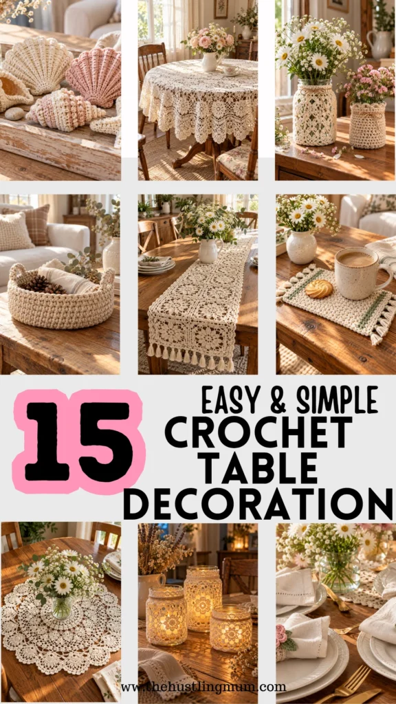 CROCHET TABLE DECORATIONS