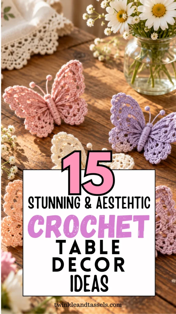 CROCHET TABLE DECORATIONS