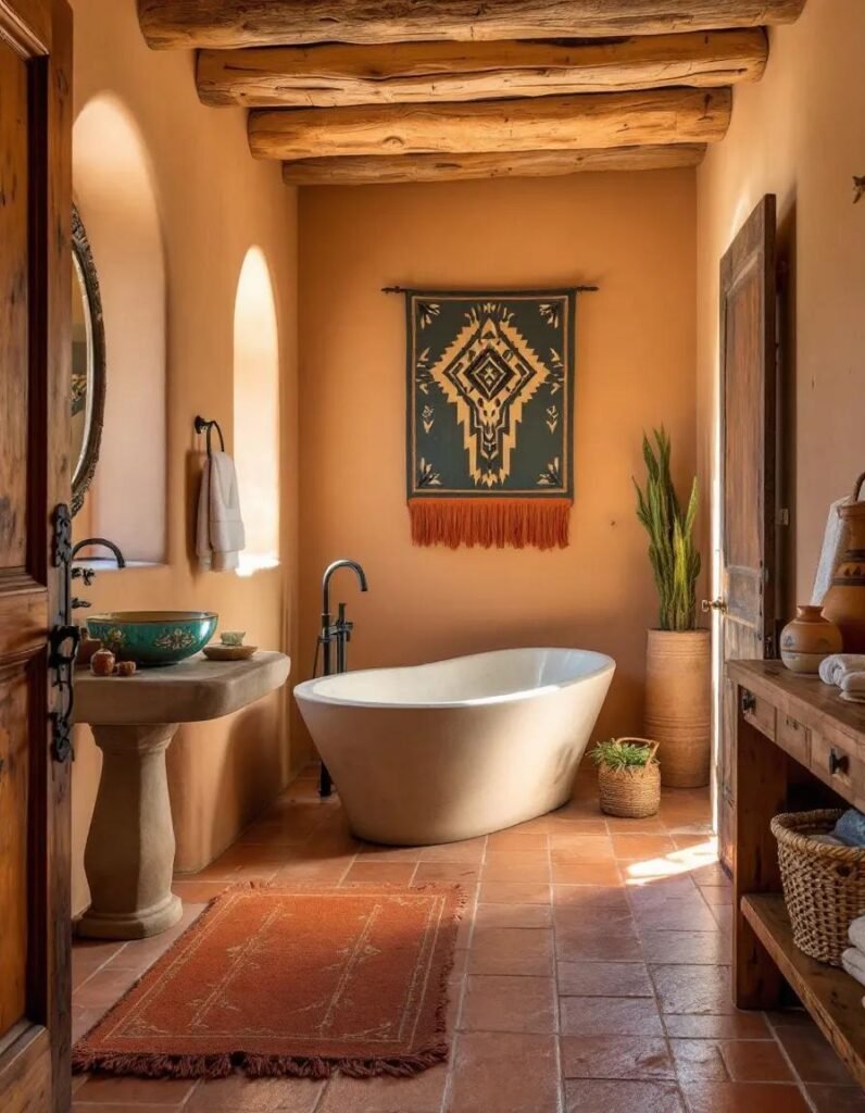 southwestern style bathrooms