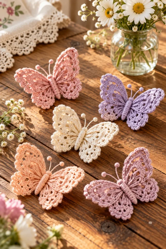CROCHET TABLE DECORATIONS