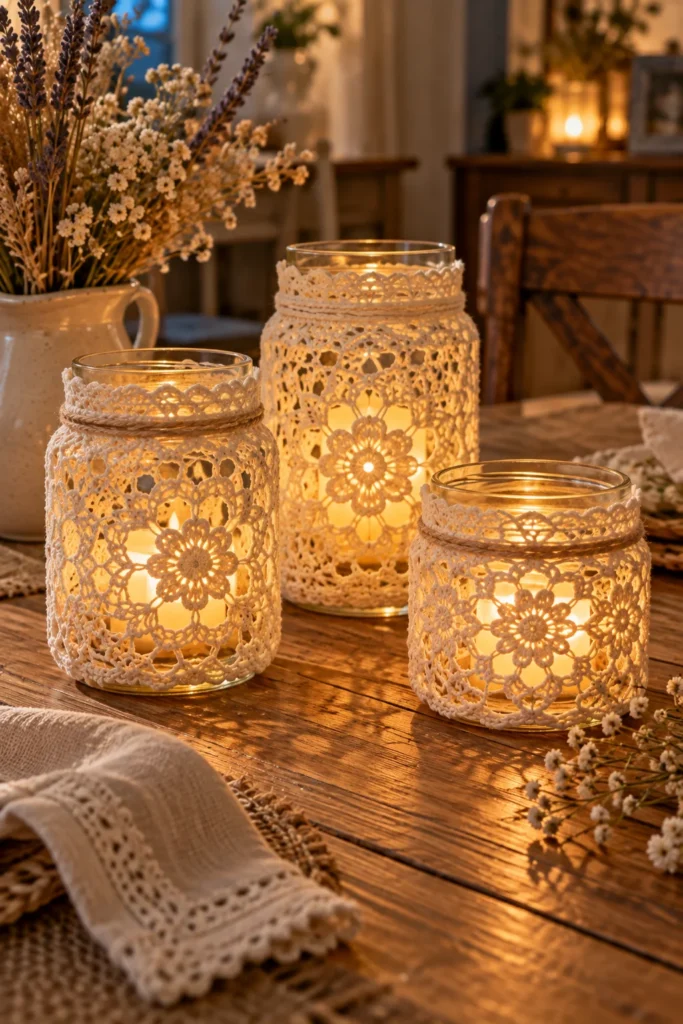 CROCHET TABLE DECORATIONS
