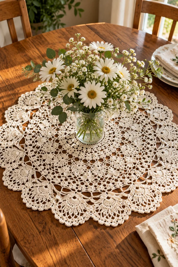 CROCHET TABLE DECORATIONS