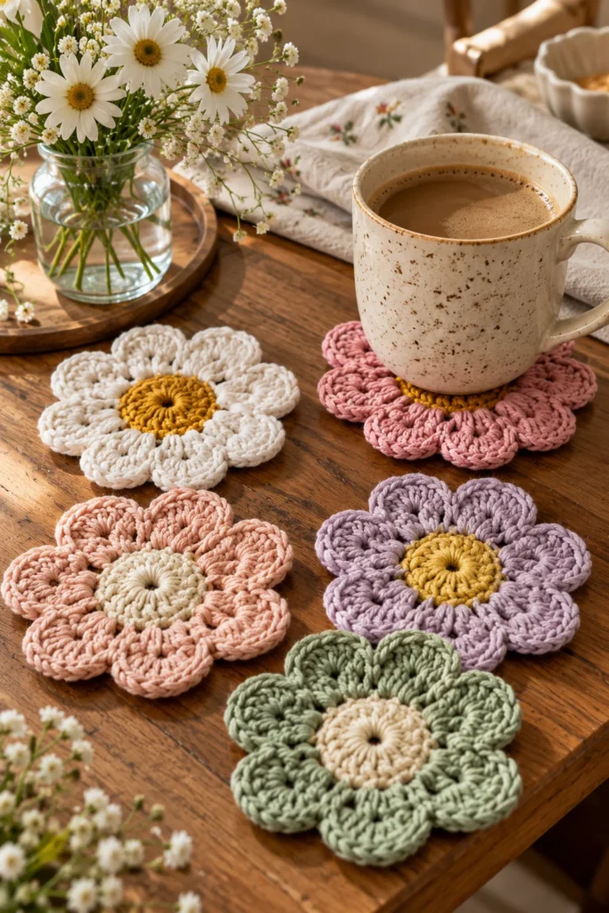 CROCHET TABLE DECORATIONS