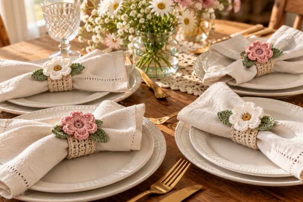 CROCHET TABLE DECORATIONS