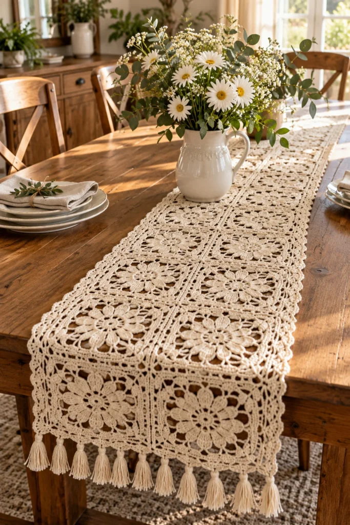 CROCHET TABLE DECORATIONS