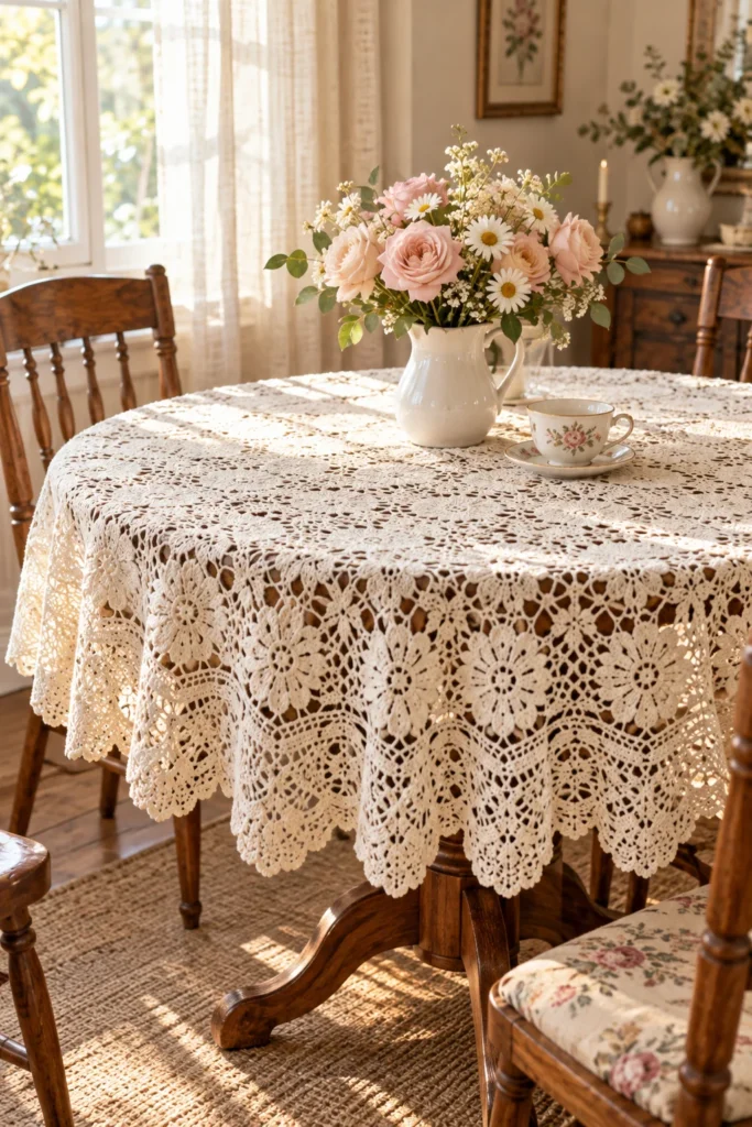 CROCHET TABLE DECORATIONS