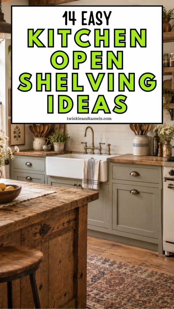 open shelving kitchen ideas