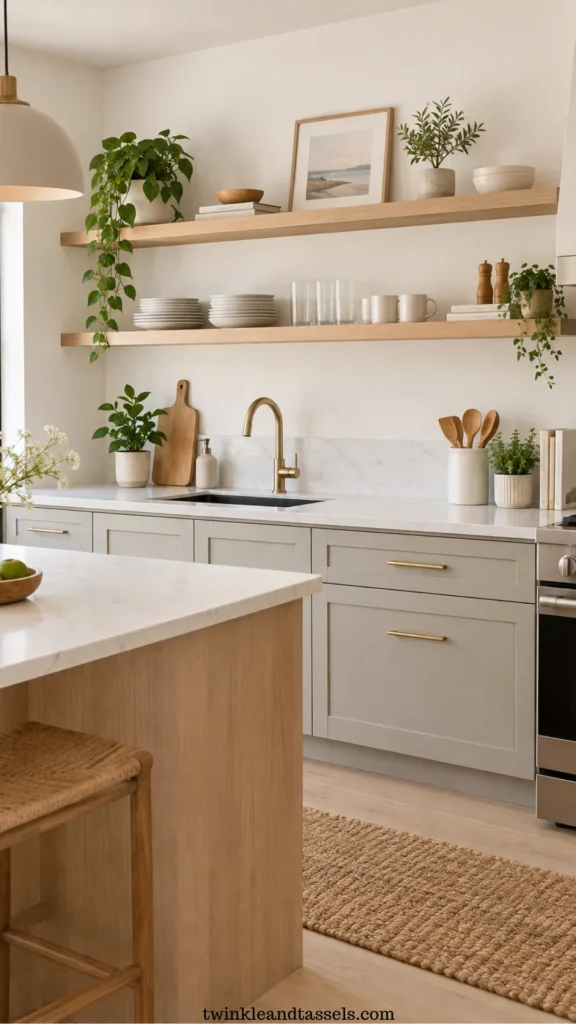 open shelving kitchen ideas