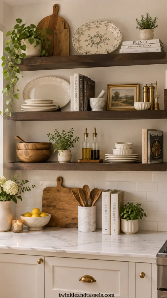 open shelving kitchen ideas