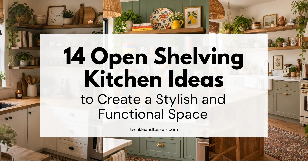 open shelving kitchen ideas