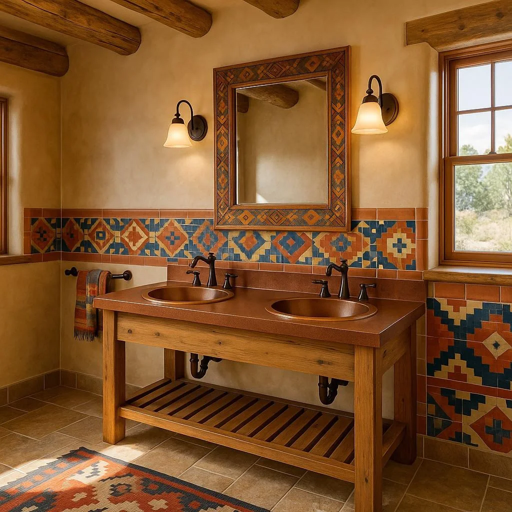 southwestern style bathroom ideas