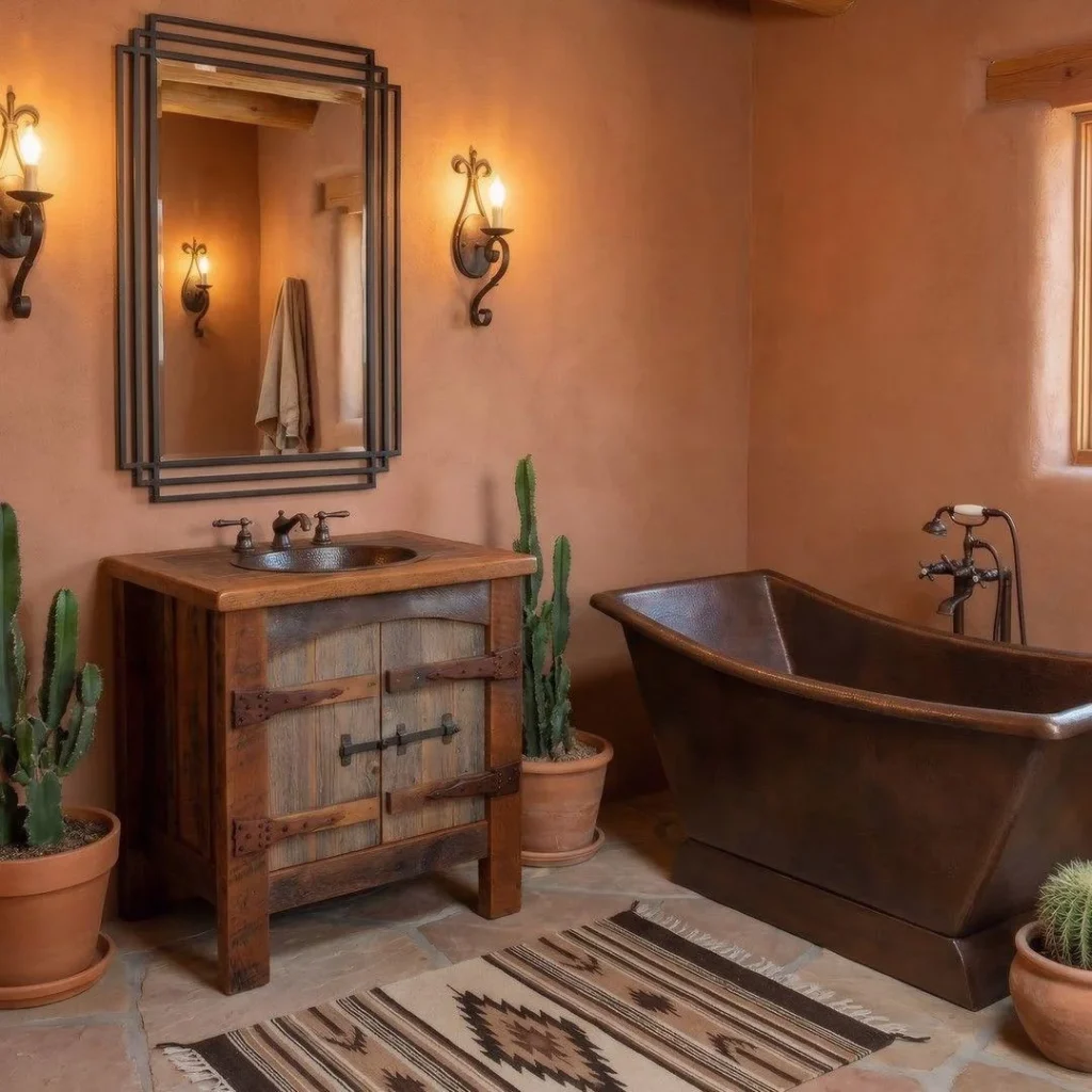 southwestern style bathroom ideas